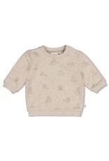 Feetje Baby Feetje baby sweater - The Cuddle Company - taupe - 51602775