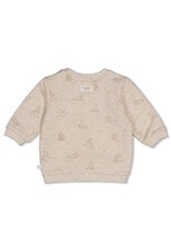 Feetje Baby Feetje baby sweater - The Cuddle Company - taupe - 51602775
