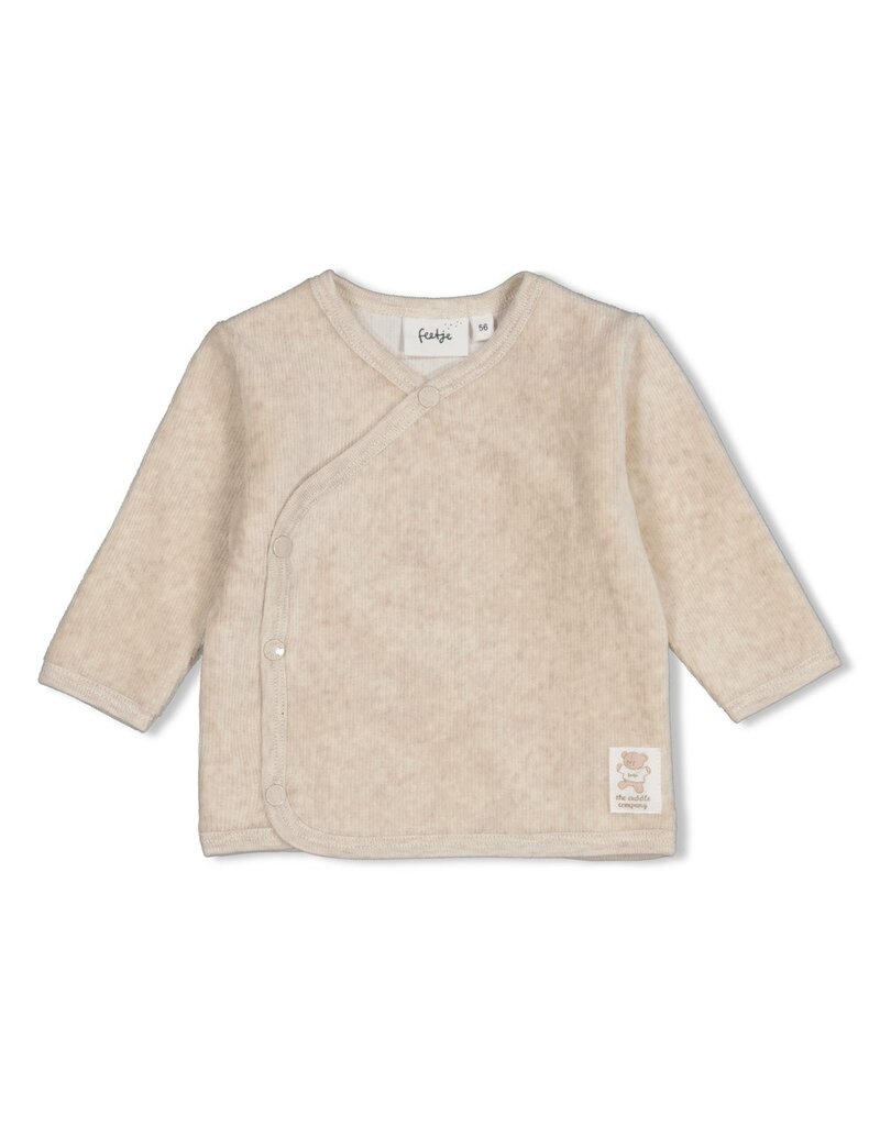 Feetje Baby Feetje baby overslagshirt - The Cuddle Company - velours - 51602771