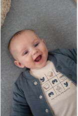 Feetje Baby Feetje jongen jasje - Breakfast Buddy - Blauw - 51300564