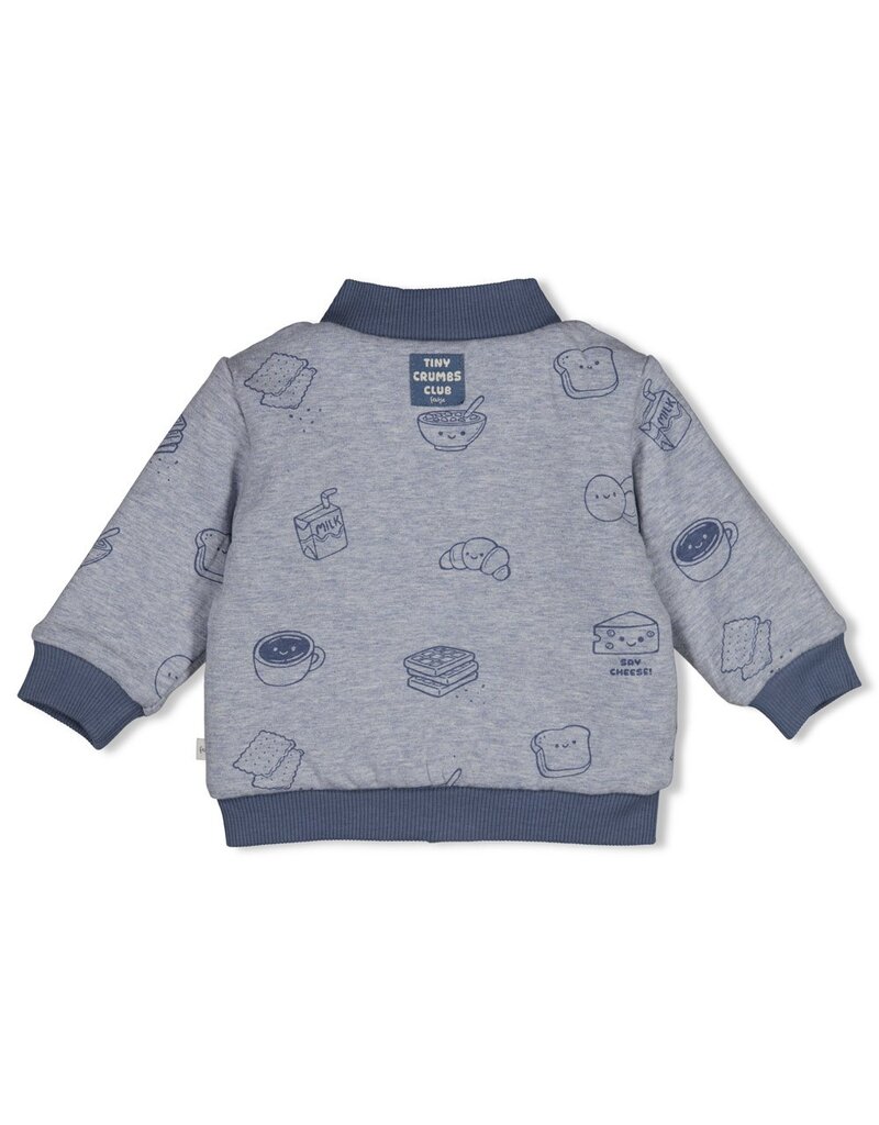 Feetje Baby Feetje jongen jasje - Breakfast Buddy - Blauw - 51300564