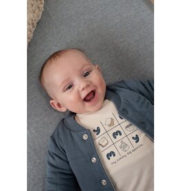 Feetje Baby Feetje babyshirt jongen - Breakfast Buddy - Creme