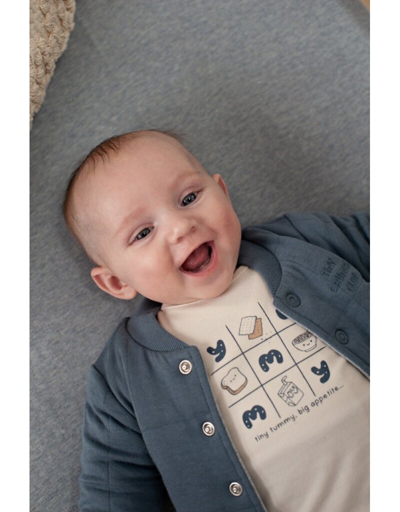 Feetje Baby Feetje jongen shirt - Breakfast Buddy - Creme - 51602794