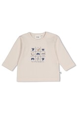 Feetje Baby Feetje jongen shirt - Breakfast Buddy - Creme - 51602794