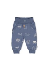 Feetje Baby Feetje jongen broek - Breakfast Buddy - blauw geprint - 52202561
