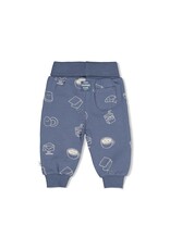 Feetje Baby Feetje jongen broek - Breakfast Buddy - blauw geprint - 52202561