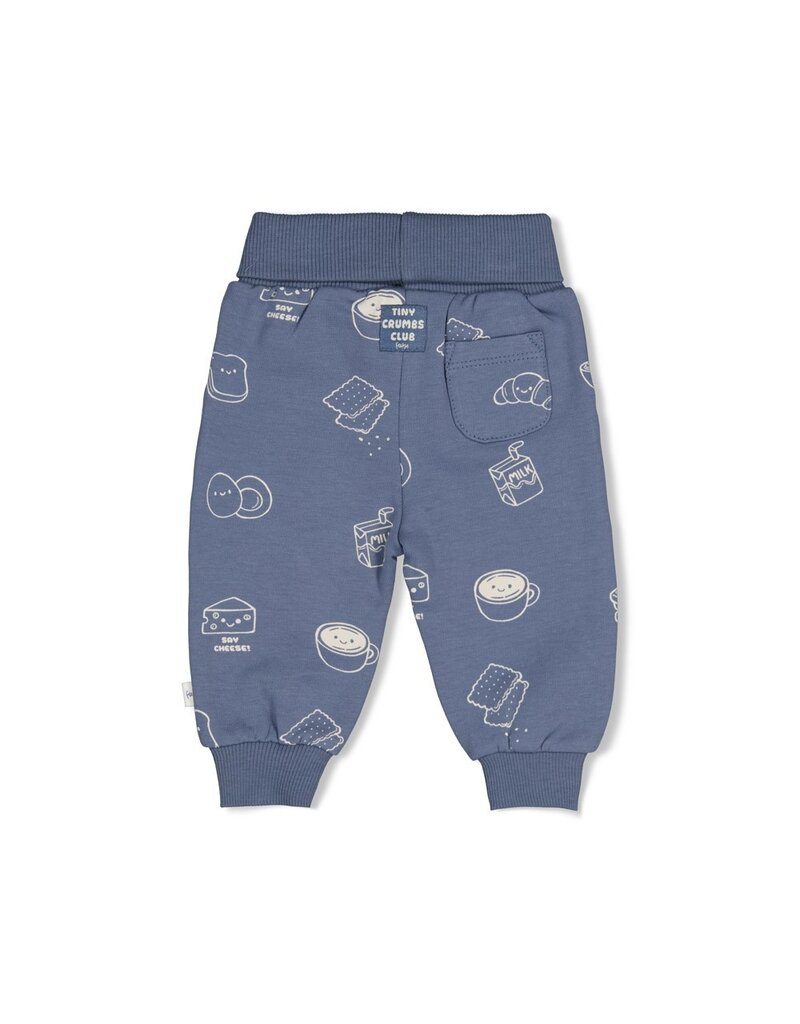Feetje Baby Feetje jongen broek - Breakfast Buddy - blauw geprint - 52202561