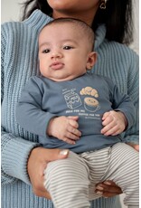 Feetje Baby Feetje jongen broek - Breakfast Buddy - blauw gestreept - 52202562