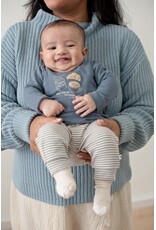 Feetje Baby Feetje jongen broek - Breakfast Buddy - blauw gestreept - 52202562
