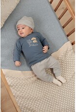 Feetje Baby Feetje jongen broek - Breakfast Buddy - blauw gestreept - 52202562