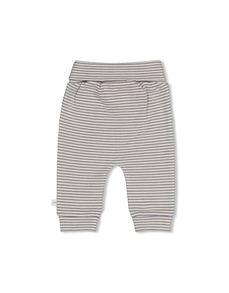 Feetje Baby Feetje jongen broek - Breakfast Buddy - blauw gestreept - 52202562