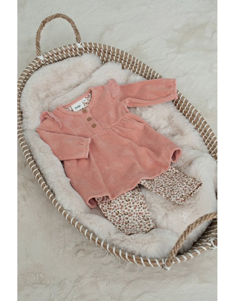 Feetje Baby Feetje meisjes jurk - Fall in Love - velours - 51400591
