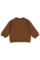 Feetje Baby Feetje sweater - Tiny Timber Tales - Bruin - 51602781