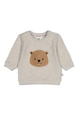 Feetje Baby Feetje sweater - Tiny Timber Tales - Grijs - 51602782