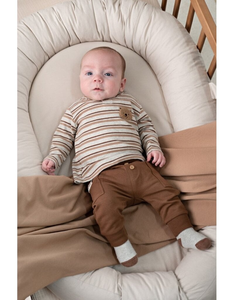 Feetje Baby Feetje broek - Tiny Timber Tales - bruin - 52202552