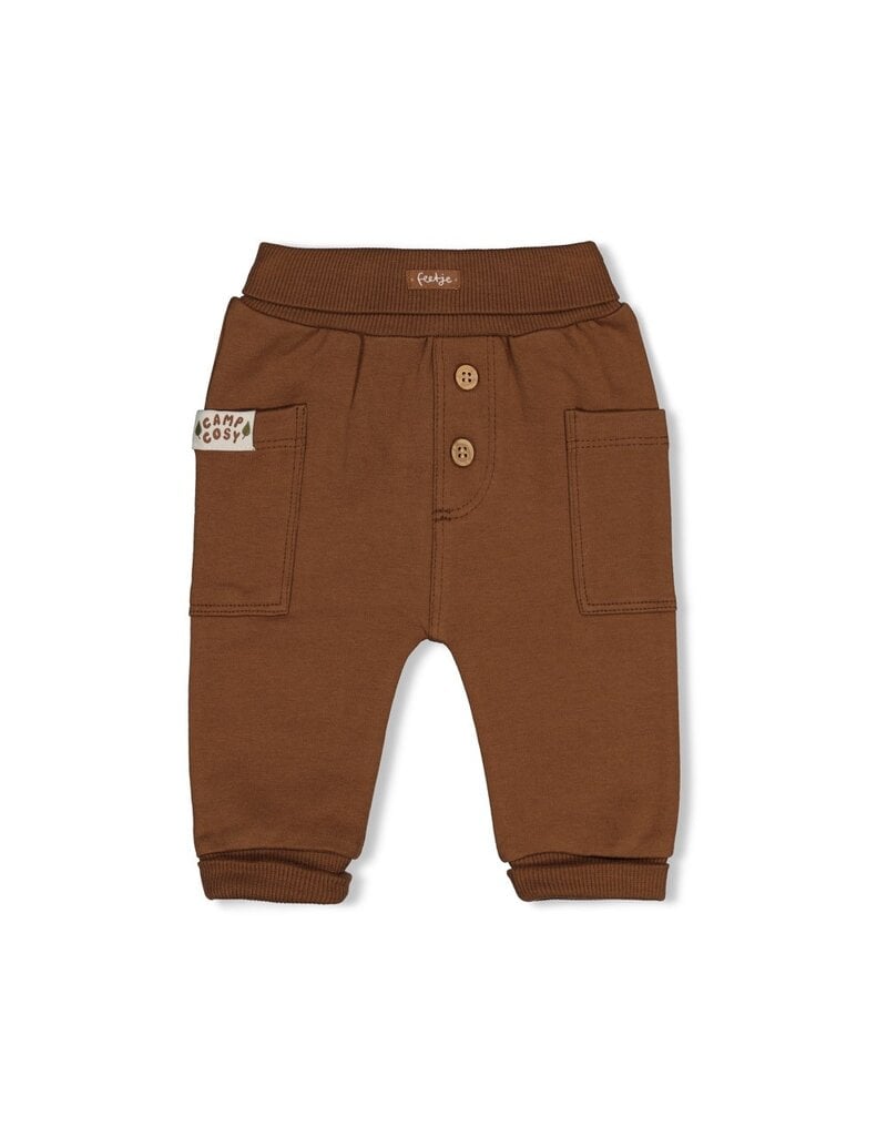Feetje Baby Feetje broek - Tiny Timber Tales - bruin - 52202552