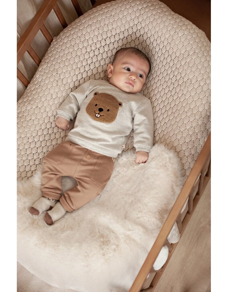 Feetje Baby Feetje broek - Tiny Timber Tales - Camel - 52202554