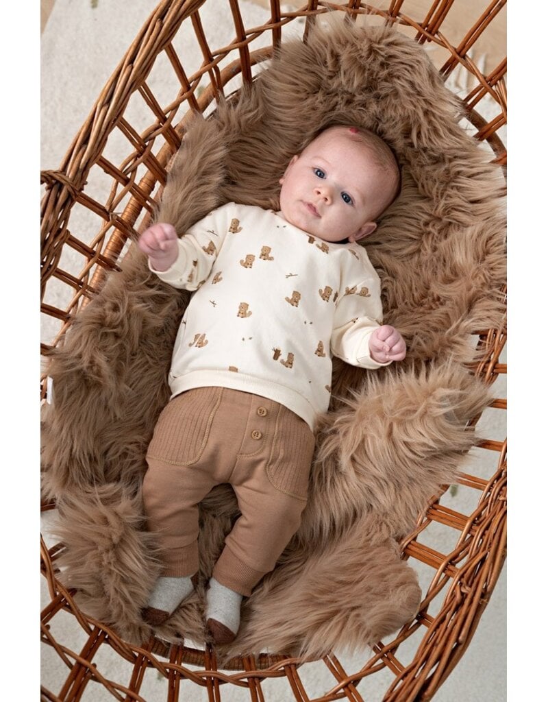 Feetje Baby Feetje broek - Tiny Timber Tales - Camel - 52202554