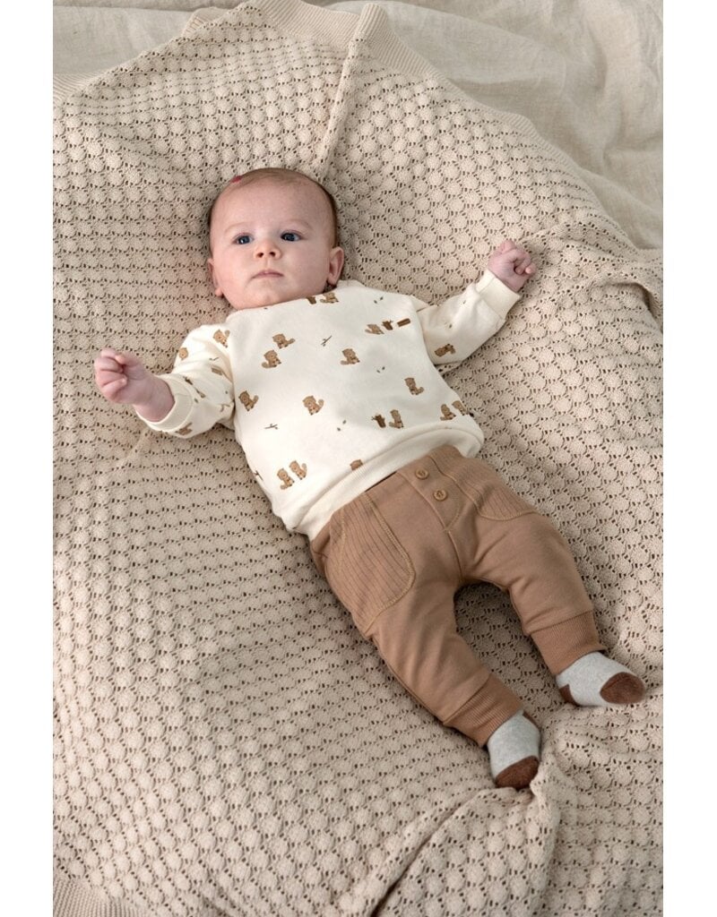 Feetje Baby Feetje broek - Tiny Timber Tales - Camel - 52202554