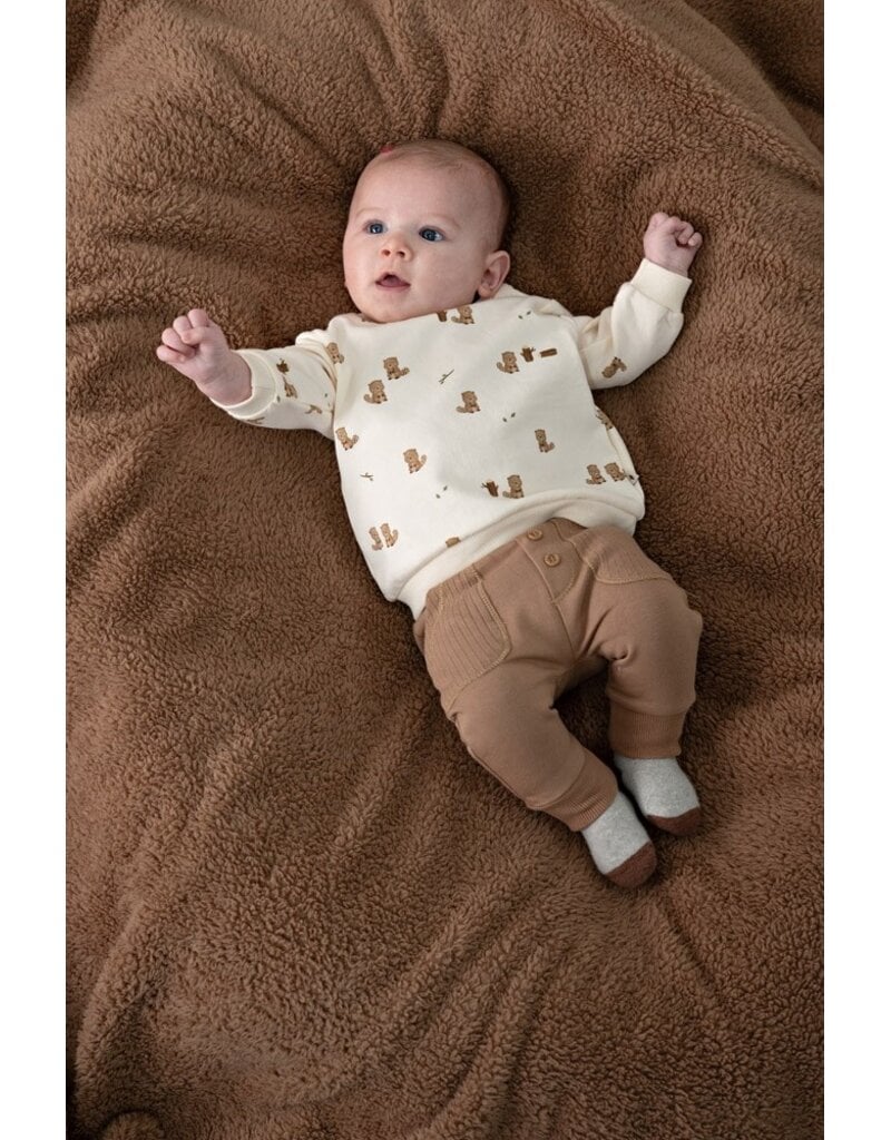 Feetje Baby Feetje broek - Tiny Timber Tales - Camel - 52202554