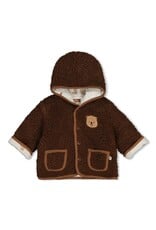 Feetje Baby Feetje Teddy Jas - Tiny Timber Tales - Bruin - 51800364