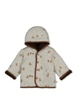 Feetje Baby Feetje Teddy Jas - Tiny Timber Tales - Bruin - 51800364