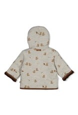 Feetje Baby Feetje Teddy Jas - Tiny Timber Tales - Bruin - 51800364