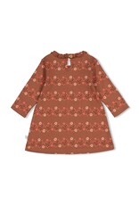 Feetje Baby Feetje meisjes jurk - Forest Garden - rib AOP - 51400593