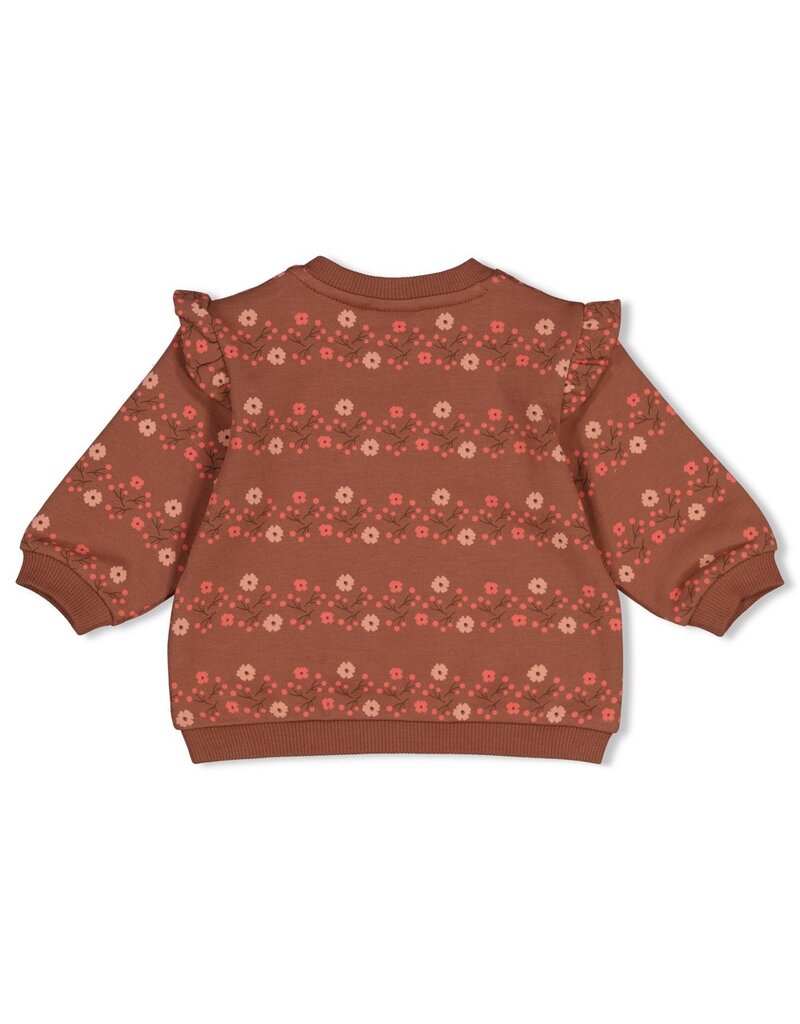 Feetje Baby Feetje meisjes sweater - Forest Garden - AOP - 51602817