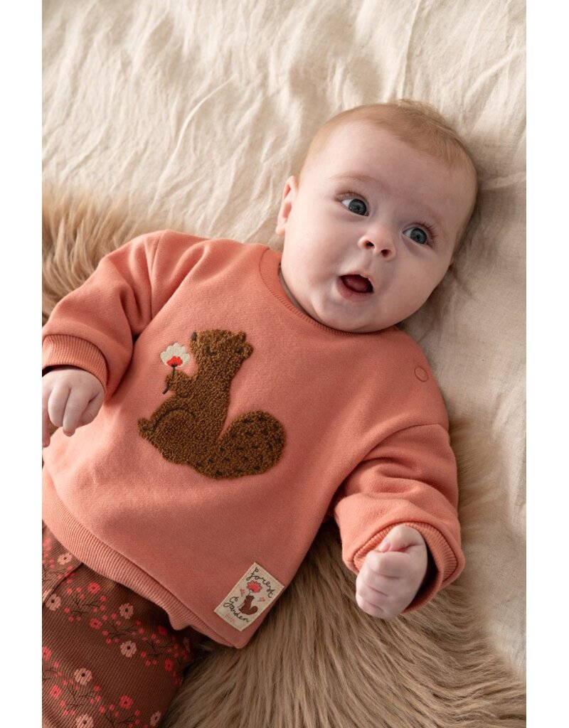 Feetje Baby Feetje meisjes sweater - Forest Garden - Roze - 51602818