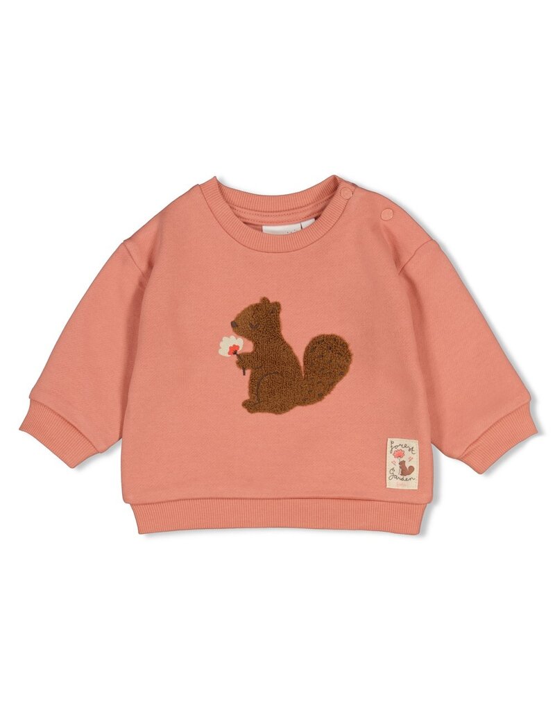 Feetje Baby Feetje meisjes sweater - Forest Garden - Roze - 51602818