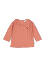 Feetje Baby Feetje meisjes shirt - Forest Garden - rib - Roze - 51602819