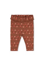Feetje Baby Feetje meisjes legging - Forest Garden - bruin aop - 52202581