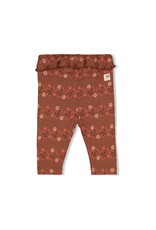 Feetje Baby Feetje meisjes legging - Forest Garden - bruin aop - 52202581