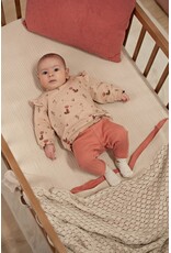 Feetje Baby Feetje meisjes legging - Forest Garden - roze - pointelle rib - 52202583