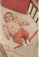 Feetje Baby Feetje meisjes legging - Forest Garden - roze - pointelle rib - 52202583