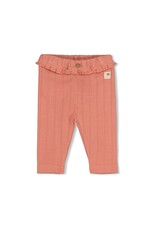Feetje Baby Feetje meisjes legging - Forest Garden - roze - pointelle rib - 52202583