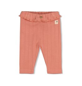 Feetje Baby Feetje babylegging meisje - Forest Garden - pointelle rib - roze