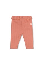 Feetje Baby Feetje meisjes legging - Forest Garden - roze - pointelle rib - 52202583