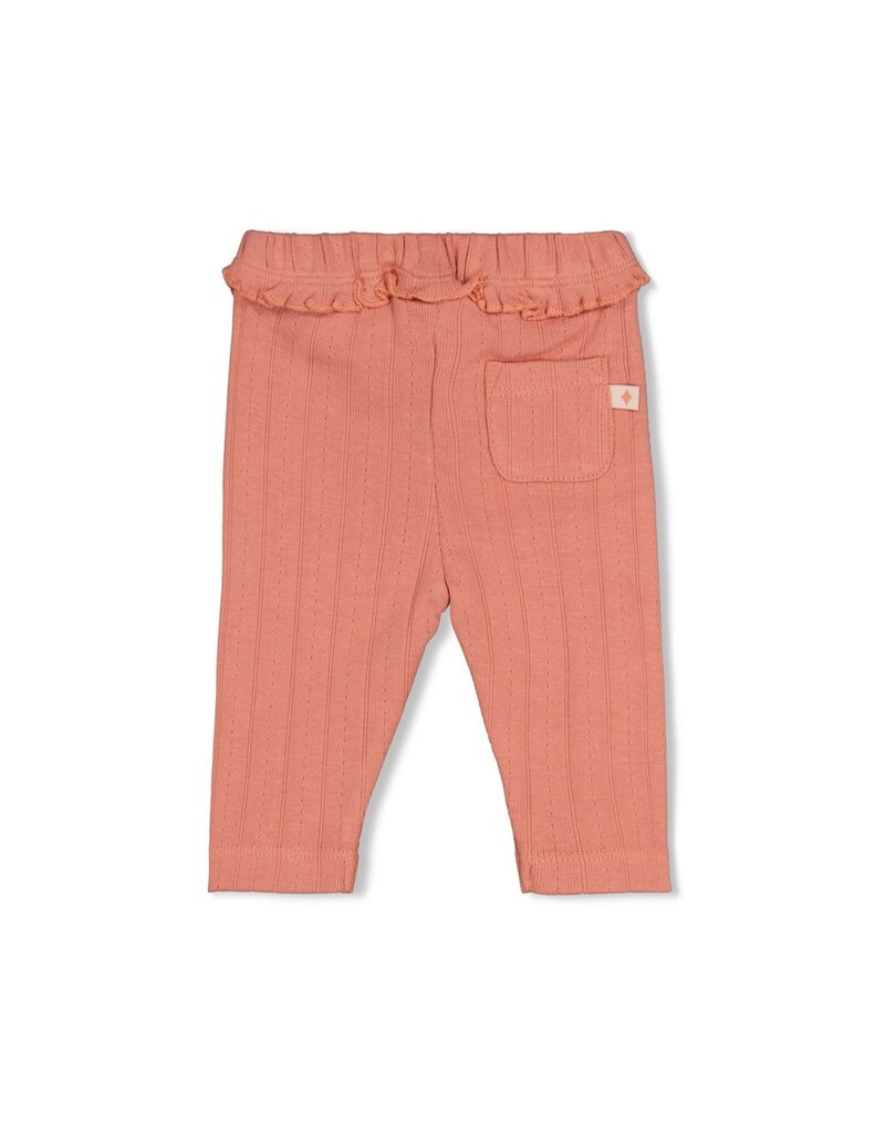 Feetje Baby Feetje meisjes legging - Forest Garden - roze - pointelle rib - 52202583