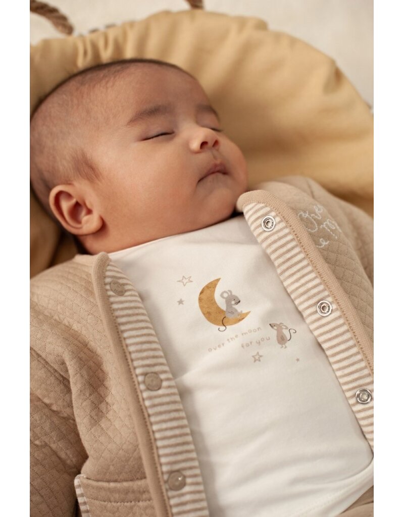 Feetje Baby Feetje baby jasje - Over the Moon for You - Taupe - 51300565