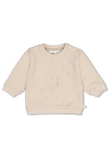 Feetje Baby Feetje baby sweater - Over the Moon for You - offwhite - 51602801