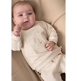 Feetje Baby Feetje baby sweater - Over the Moon for You - Offwhite