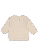 Feetje Baby Feetje baby sweater - Over the Moon for You - offwhite - 51602801