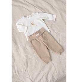 Feetje Baby Feetje babyshirt - Over the Moon for You - offwhite