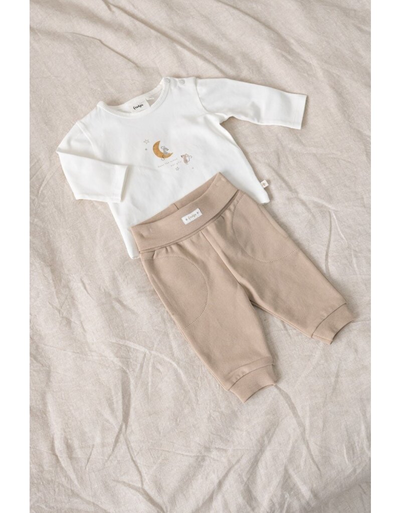 Feetje Baby Feetje broek - Over the Moon for You - taupe - 52202570