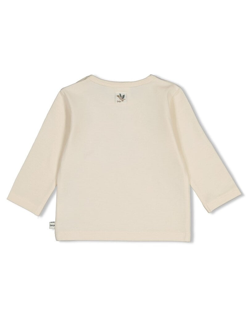 Feetje Baby Feetje shirt jongen - Wiggle and Waddle - offwhite - 51602835