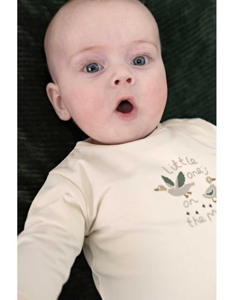 Feetje Baby Feetje shirt jongen - Wiggle and Waddle - offwhite - 51602835