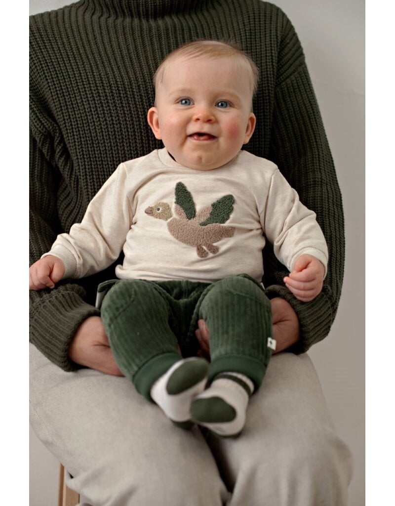 Feetje Baby Feetje sweater jongen - Wiggle and Waddle - offwhite - 51602840