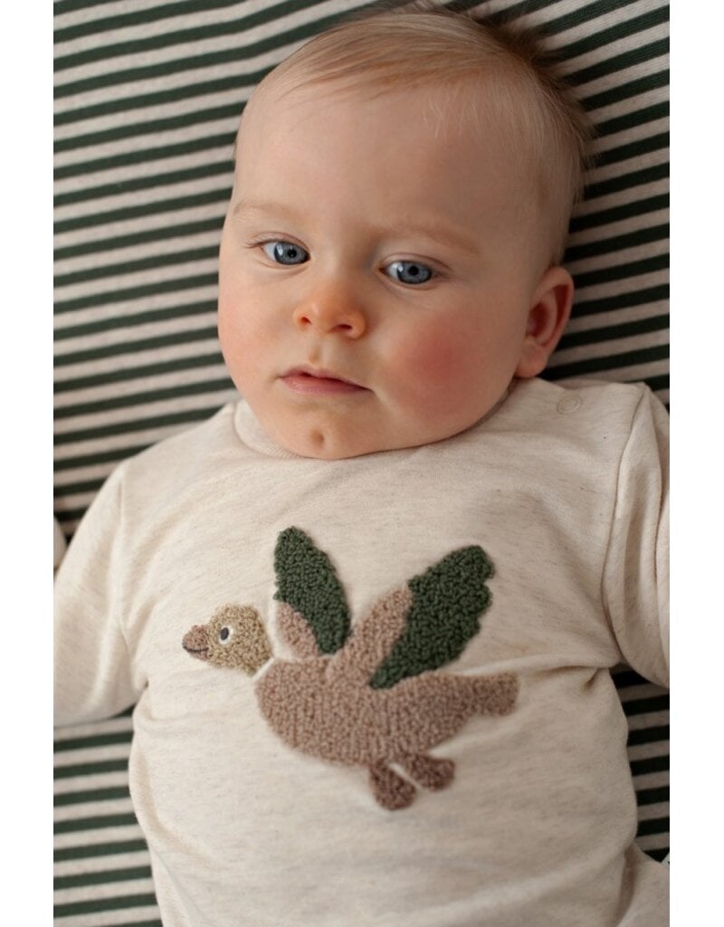 Feetje Baby Feetje sweater jongen - Wiggle and Waddle - offwhite - 51602840
